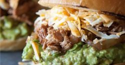 Lamb Burger With Guacamole