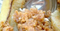 Apple Crumble with cinamon