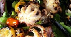 Mixed Salad with octopus legs