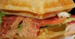 Waffle Slider with italian herbs