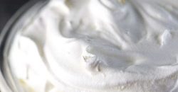 Cinamon flavoured whip cream